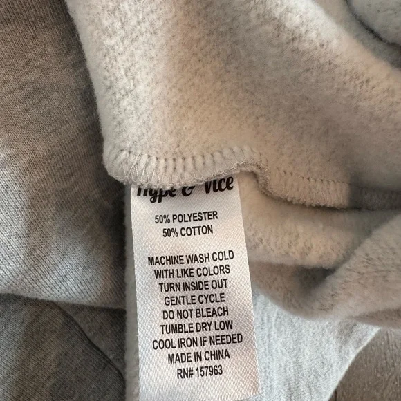 Iowa State Colorblock Cropped Hoodie - Picture 6 of 8